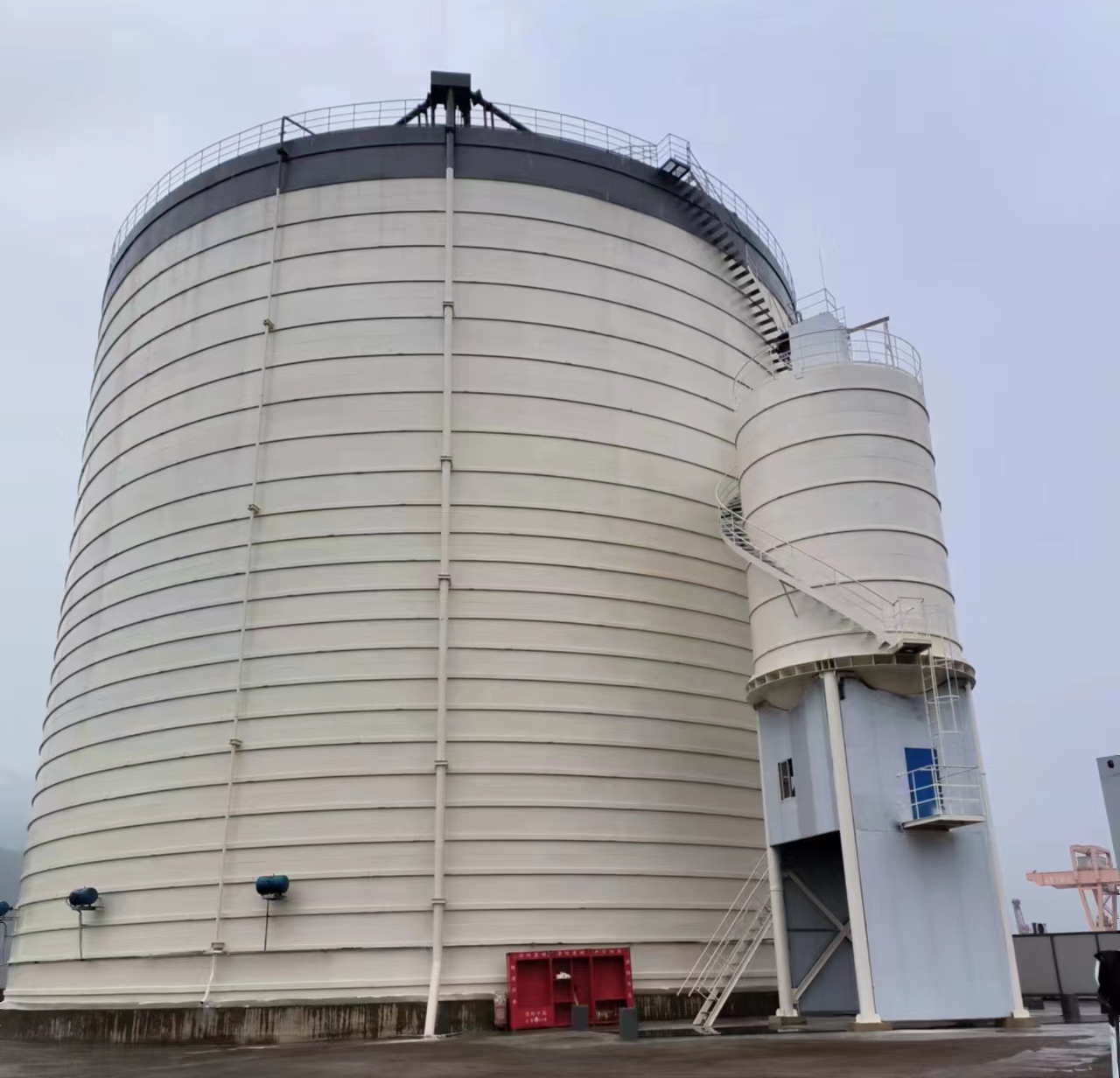 大洼10万吨水泥钢板库